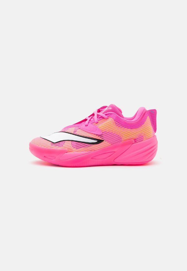 Puma ALL PRO NITRO 2 SHOWTIME UNISEX - Basketball shoes - poison pink/bright aqua/lime squeeze