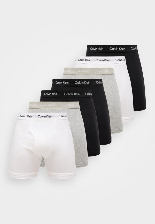 Calvin Klein Underwear STRETCH 7 PACK - Boxer briefs - white/grey/black
