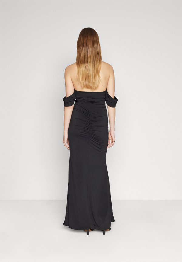 WAL G. DIMOND V-NECK MAXI