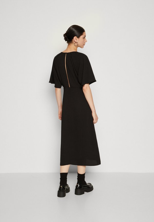 JDY JDYDIVYA RUCHING MIDI DRESS