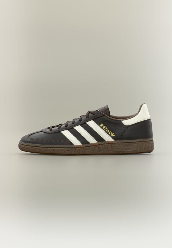adidas Originals HANDBALL SPEZIAL UNISEX - Trainers - brown/core white/earth strata