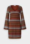 VILA VILEA V NECK SHORT DRESS