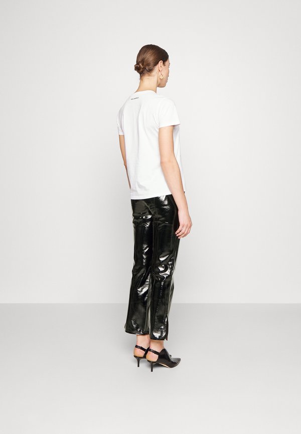 KARL LAGERFELD FAUX PATENT PANTS
