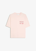 Bershka STREET LETTERING - TSHIRT - Print T-shirt - light pink
