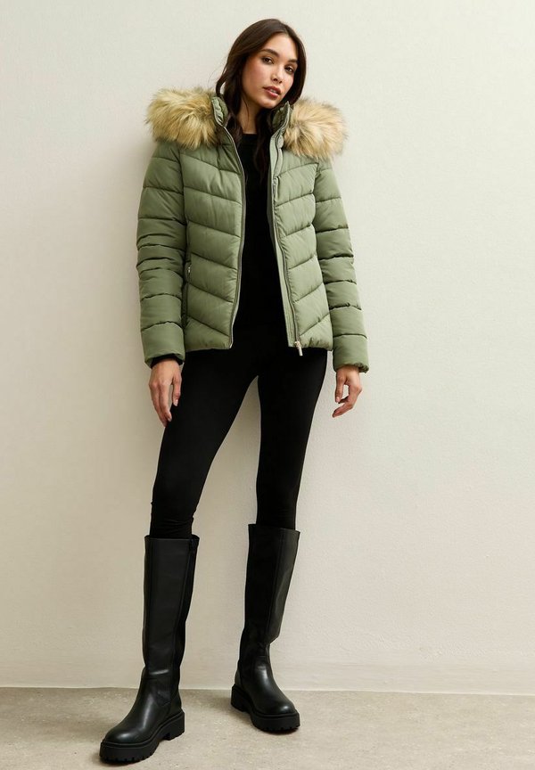New Look HOODED TRIM PADDED