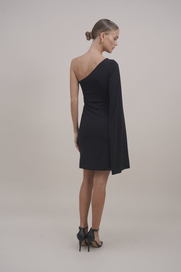 WAL G. BRAX CAPE SLEEVE MINI