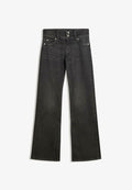 Bershka Straight leg jeans - black