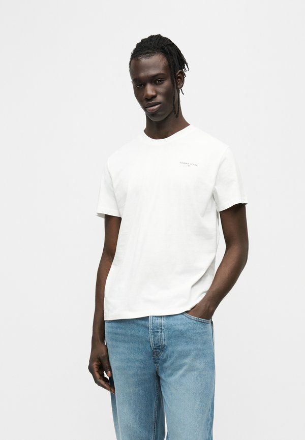 Tommy Jeans 2-PACK LINEAR LOGO SLIM JERSEY T-SHIRTS