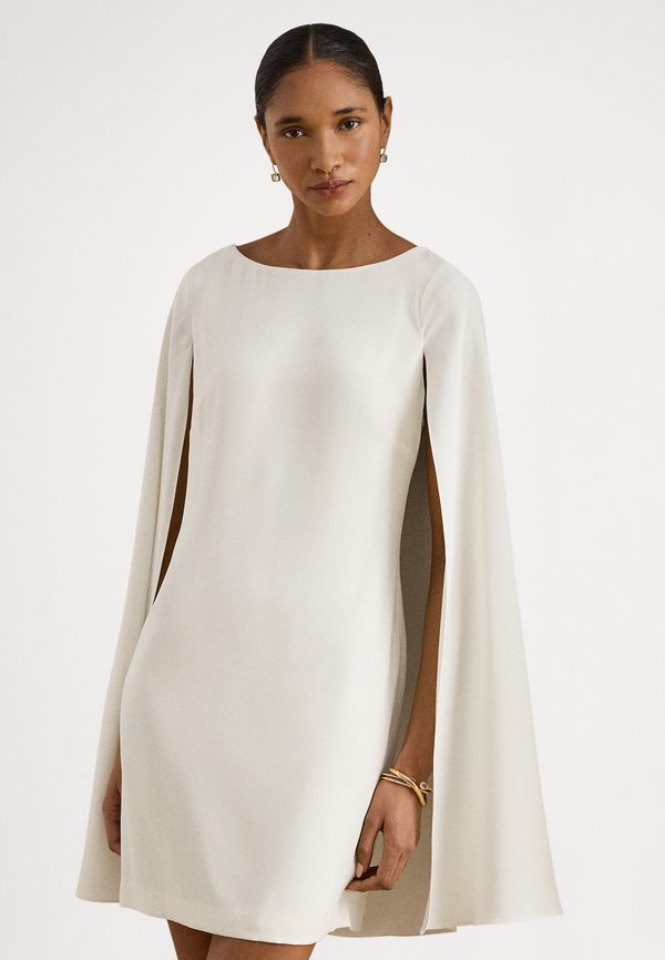Lauren Ralph Lauren CAPE GEORGETTE COCKTAIL DRESS