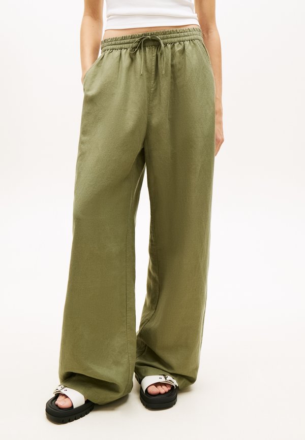 Tommy Jeans LOOSE LINEN BLEND DRAWSTRING TROUSERS