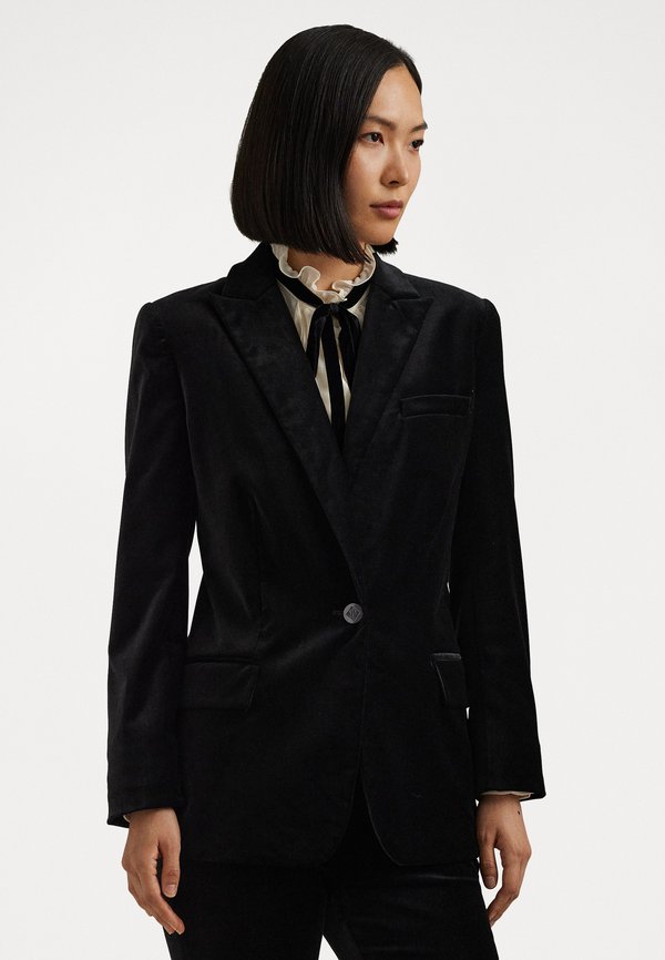 Lauren Ralph Lauren STRETCH VELVET BLAZER