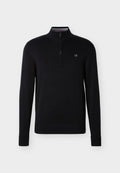 Calvin Klein Golf AVENUE HALF ZIP SWEATER - Jumper - black