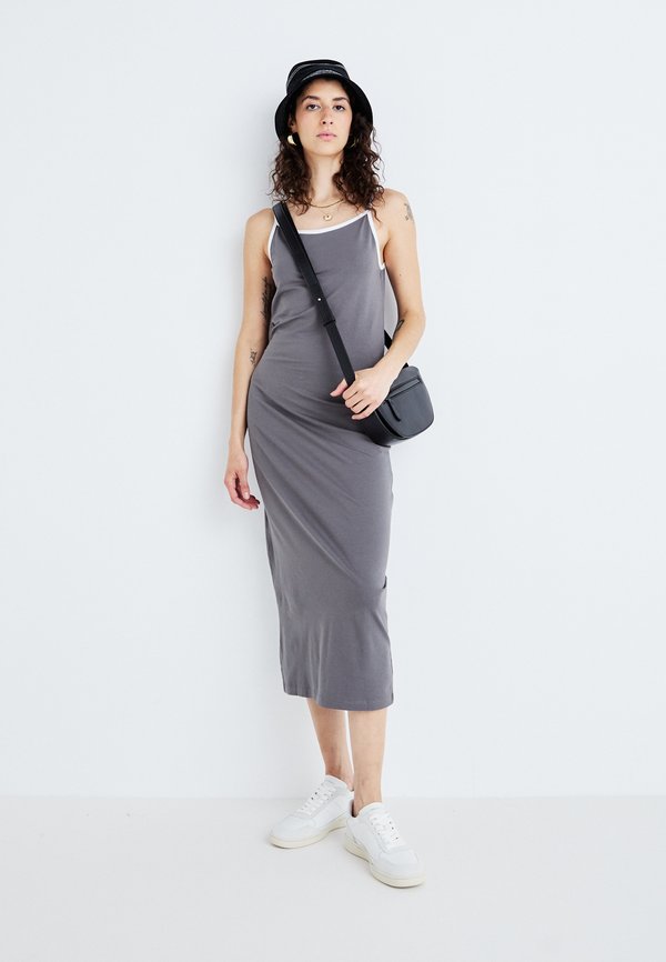 Noisy May NMKARIN SINGLET CONTRAST ANKLE DRESS