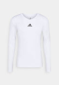 adidas Performance TEAM BASE TEE - Long sleeved top - white