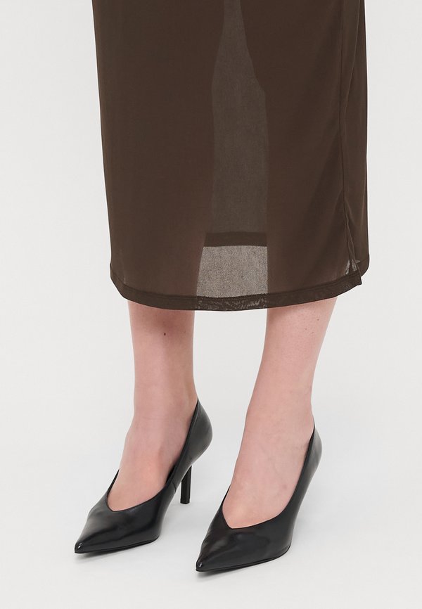Gina Tricot Tall SHEER MIDI SKIRT