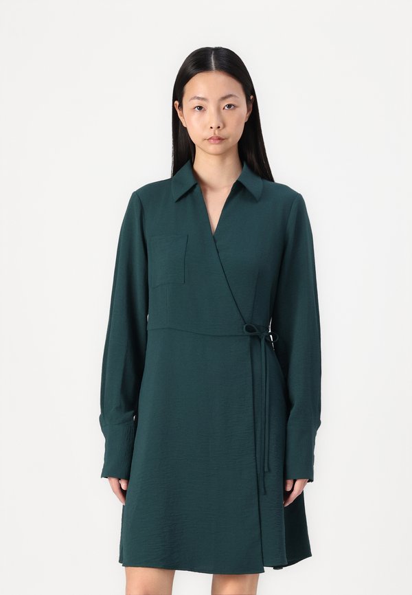 ONLY ONLLYDIA V NECK WRAP DRESS