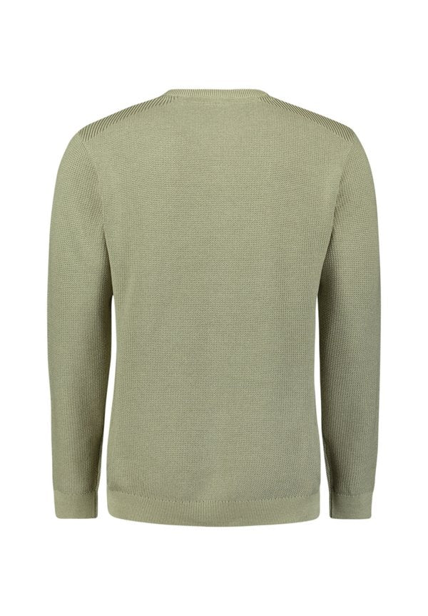NO EXCESS CREWNECK PLATED STRUCTURE