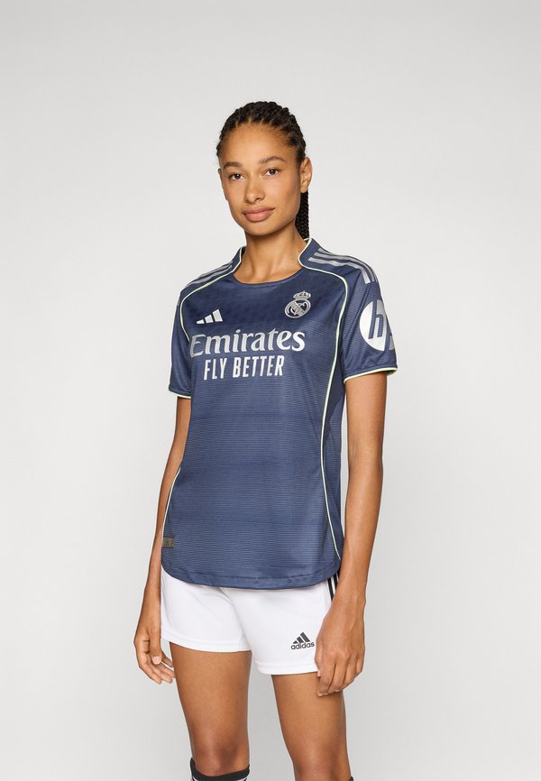 adidas Performance REAL MADRID 25/26 AWAY AUTHENTIC JERSEY - Print T-shirt - legend ink