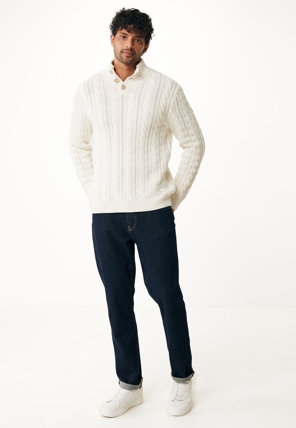 Mexx HALF-ZIP CABLE BUTTON