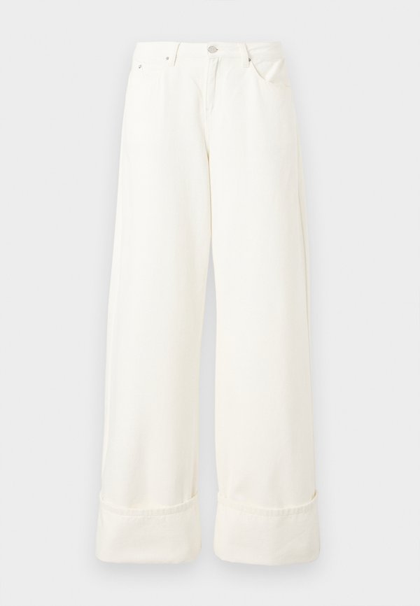 KARL LAGERFELD WIDE LEG TURN UP PANTS
