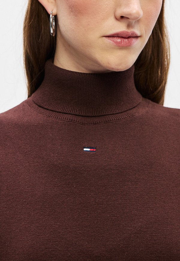 Tommy Jeans TURTLENECK SWEATER DRESS