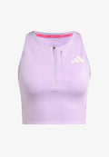adidas Performance ADIZERO CROP W - Top - powder plum