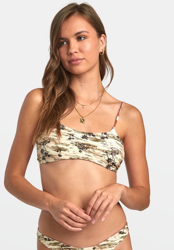 RVCA  TOSSED  BRALETTE
