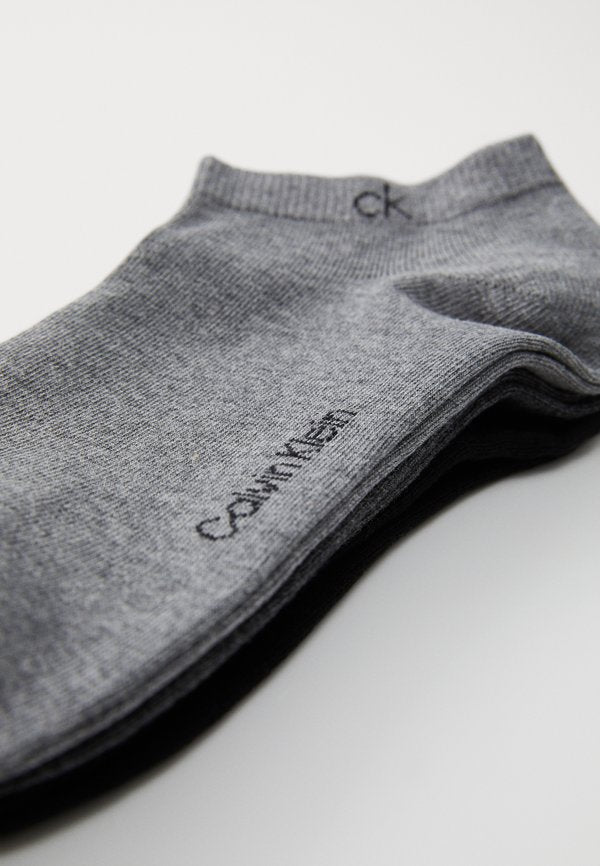 Calvin Klein Underwear MEN 3 PACK - Sneaker socks - grey melange