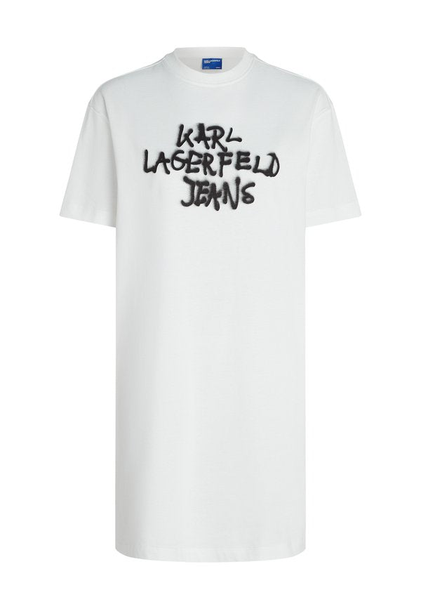 Karl Lagerfeld Jeans GRAFFITI TEE DRESS
