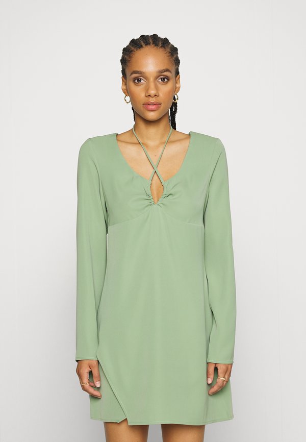 NA-KD KEYHOLE DETAIL MINI DRESS
