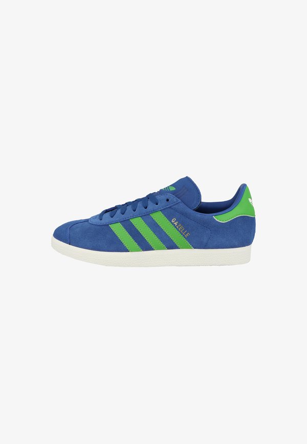 adidas Originals GAZELLE - Trainers - royal blue energy green core white jh