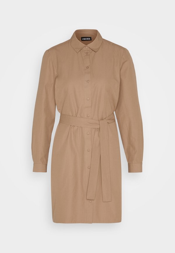 Pieces PCNIKA SHIRT TIE DRESS