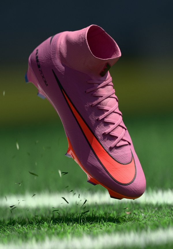 Nike Performance ZM 10 PRO FG - Firm-ground football boots - magic flamingo/black/total crimson