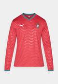 Puma PORTUGAL FPF HOME JERSEY REPLICA LS  - Football jersey - club red/green lagoon