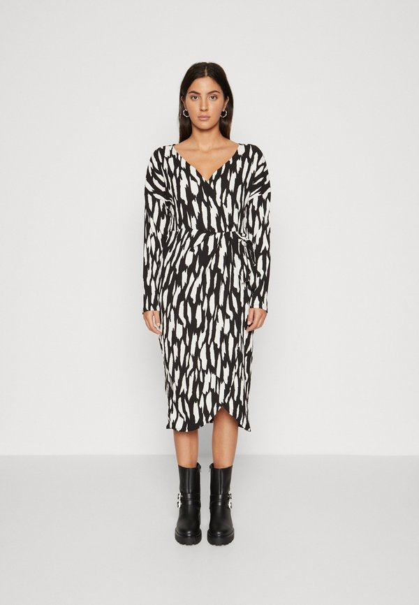VILA VILAYA ILA MID CALF DRESS