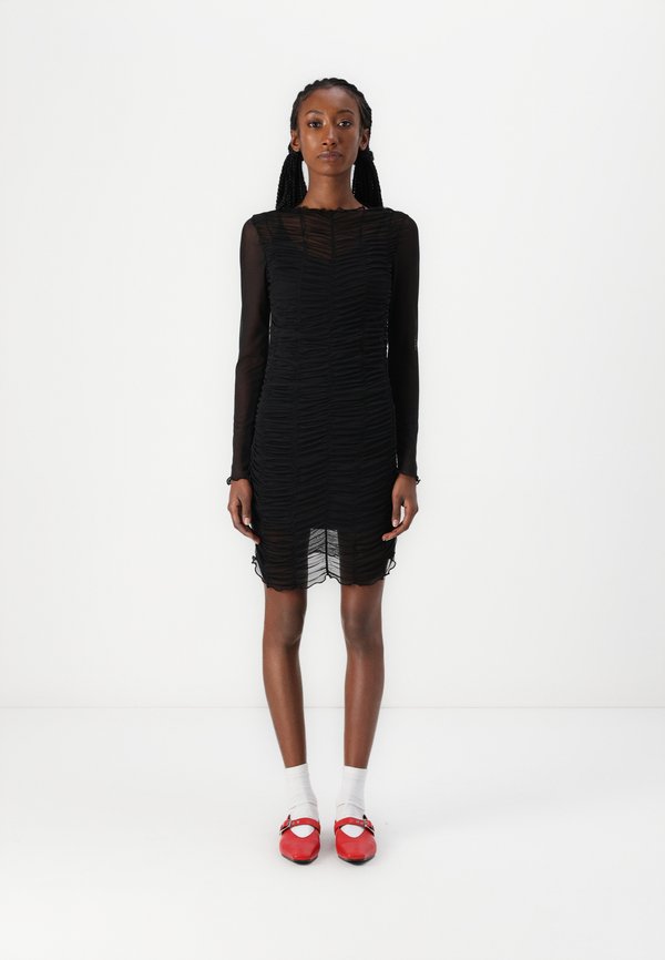 Noisy May NMJUDITH DRAPED SHORT DRESS