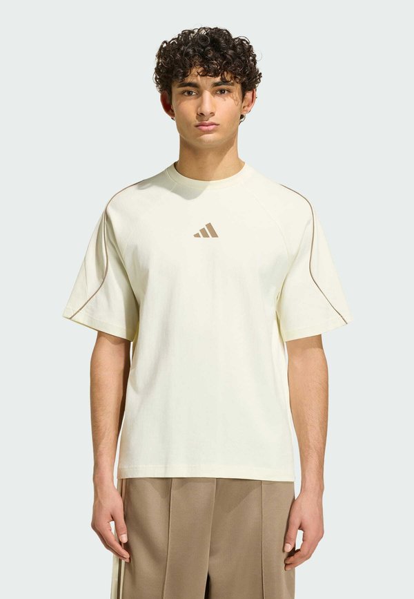 adidas Performance T-SHIRT M STADIUM TEE - Basic T-shirt - ivory