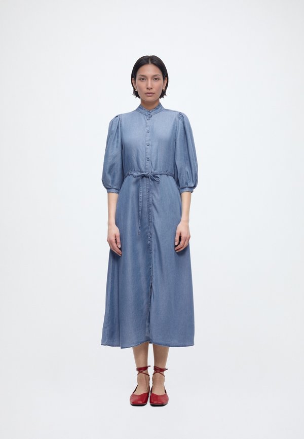 Rosemunde RWDALLAS TENCEL LS MIDI DRESS