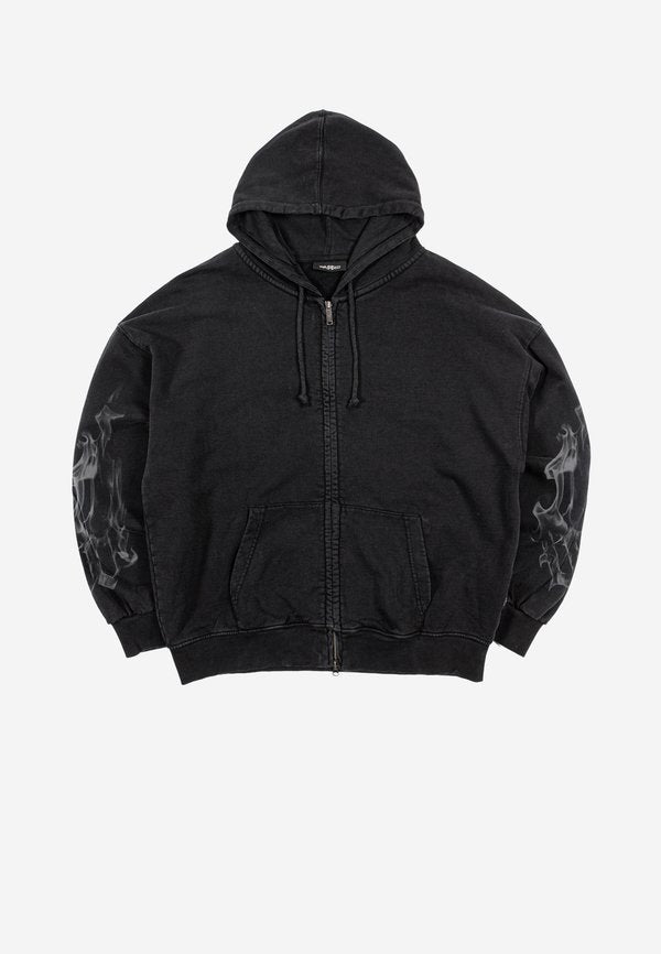 Wasted Paris BLAZING BOXY ZIP HOODIE UNISEX