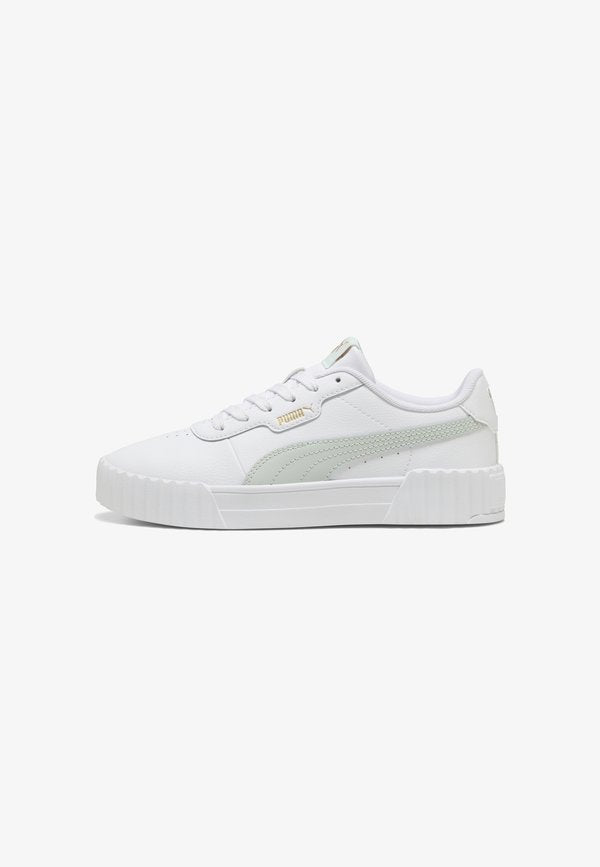 Puma CARINA 3.0 - Trainers - white-créme de mint