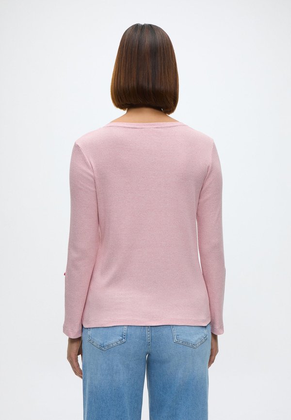 TOM TAILOR T-SHIRT STRIPE HENLEY