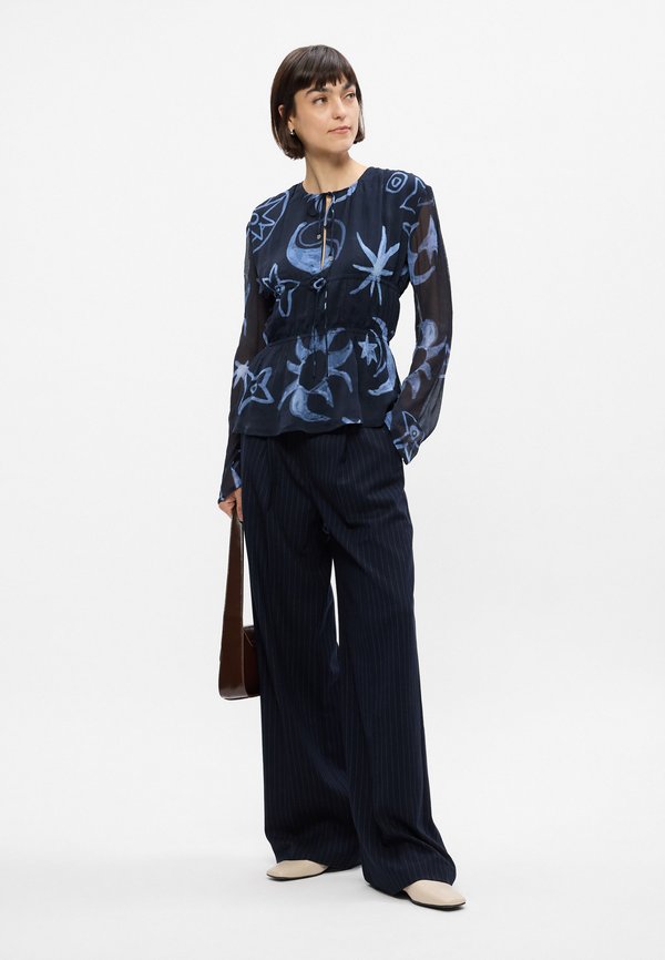 Scotch & Soda PRINTED TIED FRONT TOP
