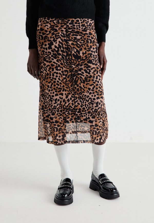 Noisy May NMELIF OVERLOCK CALF SKIRT