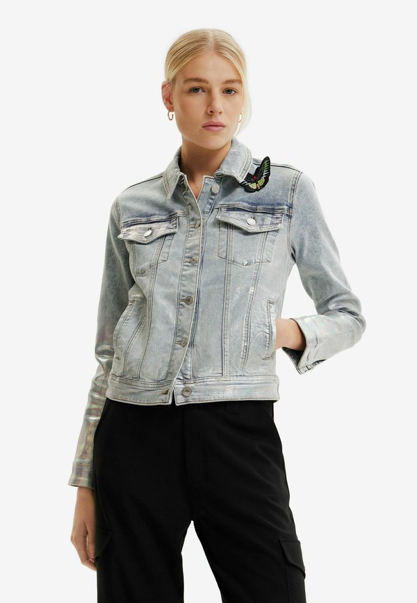 Desigual METALLIC DENIM TRUCKER