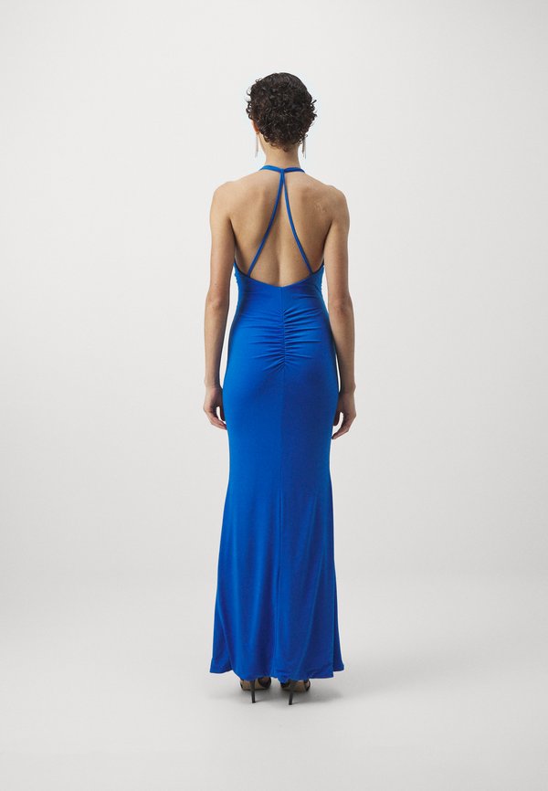 WAL G. JASMINE BACK ROUCHED DRESS