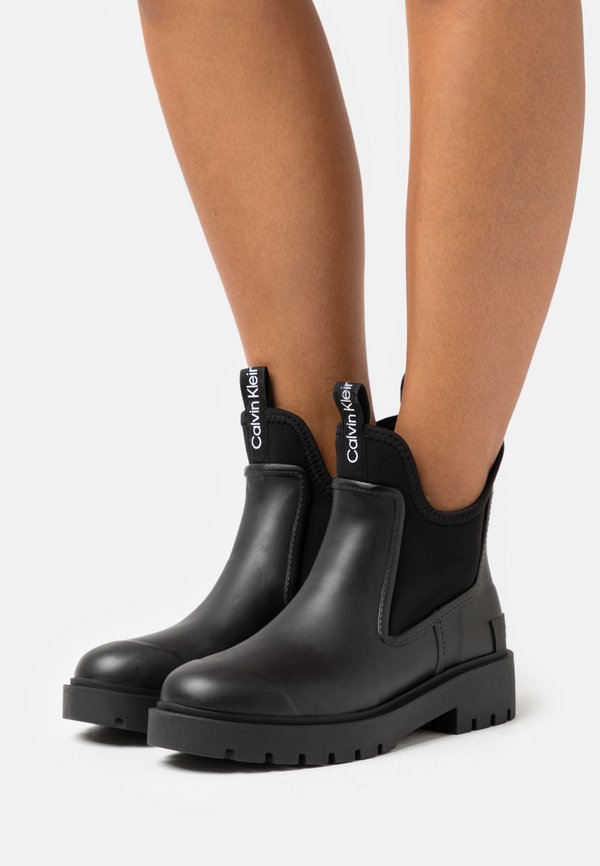 Calvin Klein MID RAINBOOT CHELSEA - Wellies - black