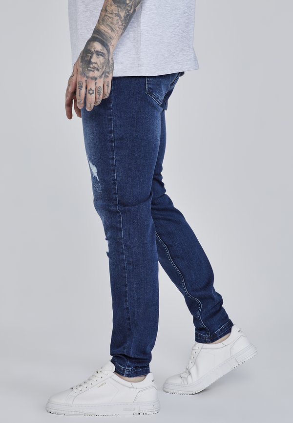 SIKSILK ESSENTIAL DISTRESSED SLIM