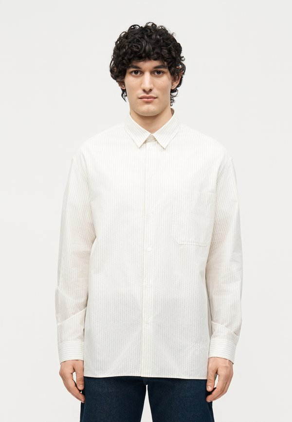 Maison Kitsuné STRIPED OVERSIZE SHIRT