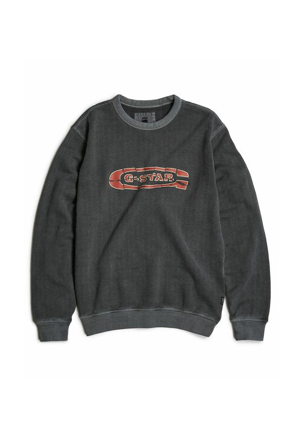 G-STAR DESTROYED G LOGO WASHED