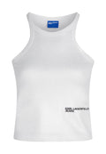 Karl Lagerfeld Jeans COATED RIBBED TANK
